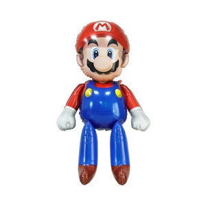 <span class=keywords><strong>3D</strong></span> Debout Grand Spiderman <span class=keywords><strong>Mario</strong></span> Buzz lumière Airwalker Feuille Ballons Héros Fête D'anniversaire Décoration Fournitures - Product Image 2