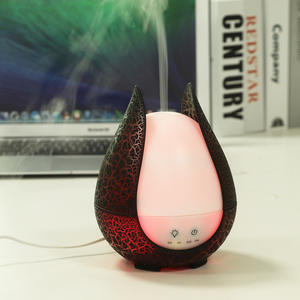 Diffuseur d'arômes à motif craquelé YX-262, mini humidificateur ultrasonique 0,5L, alimentation USB, usage domestique, couverture de 10-20 m² - Product Image 2