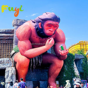 Decoración de entrada de zoológico Mono inflable gigante Inflable King Kong Animal Modelo Mascota Globo - Product Image 1