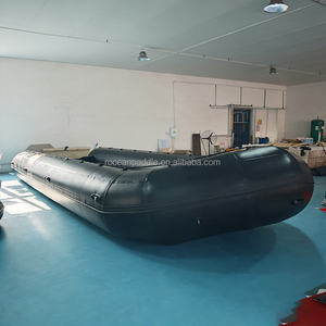 <span class=keywords><strong>Bateau</strong></span> pneumatique pliable 7-<span class=keywords><strong>10m</strong></span> PVC Hypalon 40-50 places, plancher en aluminium/bois/air, homologué CE, compatible avec <span class=keywords><strong>moteur</strong></span> hors-bord - Product Image 5