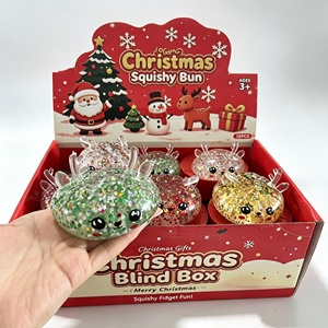 Nouveauté 2026 : Boîte Mystère de Noël Renne Squishy Scintillant – Jouet Anti-Stress à Presser pour Enfants – Cadeau Idéal pour Fêtes de Noël - Product Image 2