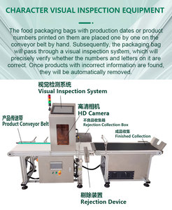 Sistema di ispezione visiva con riconoscimento caratteri OCR per il riconoscimento dei caratteri sulla superficie, la verifica dei dati e la validazione del numero di batch. - Product Image 5