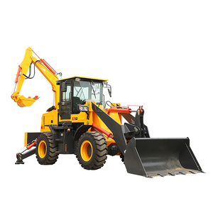 Backhoe Wheel TOHO Engine Euro5 PLC Mini <b>Towable</b> Gearbox Bearing Pump High Efficiency 4WD Available Rent/Transfer - Product Image 1