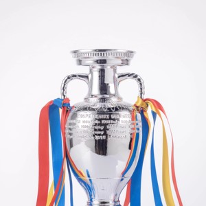 2025 Espagne Championnat d'Europe 1:1 Échelle Modèle Football Fan Décoration & Arrangement Souvenirs Henri Delaunay Trophée - Product Image 4