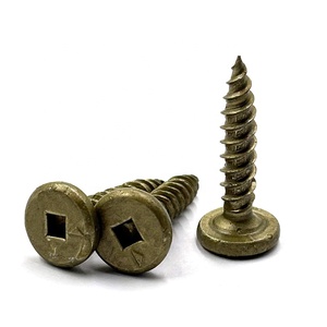 สกรูเกลียวปล่อยหัวเหลี่ยมเคลือบรัสเพิร์ตสำหรับงานไม้ - Product Image 4