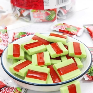 Watermelon Fruity Jelly Bubble <strong>Gum</strong> | 500g Bucket for Kids | Nostalgic 8090s Childhood Candy Snacks - Product Image 1