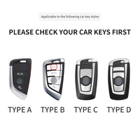 Pour BMW Série 3/5/7/X1/X3 525. Nouvel étui à clés en cuir premium, résistant aux rayures et durable, vente en gros directe usine pour l'export.