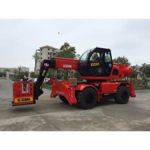 Tout nouveau chariot télescopique HNTR4015 de 4 tonnes avec rotation à 360° et hauteur de levage de 15 m, rotation à 360°, télescopique SOCMA - Product Image 1