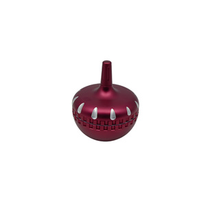 Nouveau modèle transfrontalier NP NP23001 – <span class=keywords><strong>Broyeur</strong></span> manuel gyroscopique moderne en alliage d'aluminium, à dents affûtées, forme ronde, en métal - Product Image 5