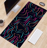 Carte topographique personnalisée 900*400MM tapis de souris en caoutchouc naturel tapis de souris environnemental tapis de souris de jeu