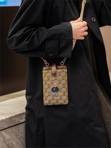 Nguồn nhà máy <span class=keywords><strong>2025</strong></span> phong cách mới duy nhất Vai Crossbody Túi với màu sắc tương phản và túi điện thoại di động của phụ nữ Túi - Product Image 2