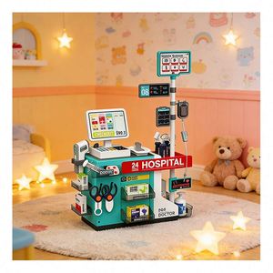 Kit de Docteur Imaginatif pour Enfants, Équipement Médical, Jeu d'Imitation Hôpital, Jouets Éducatifs de Rôle, Cadeau - Product Image 5