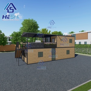 Sẵn sàng thực hiện prefab 40ft 20ft mở rộng container Nhà 5 phòng ngủ đúc sẵn bán có thể gập lại House Casa Modular - Product Image 1