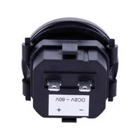 Compteur d'heures électronique miniature 12V 24V 36V pour moteur, jauge ronde étanche de 2 pouces, compteur de temps pour moto, voiture, camions