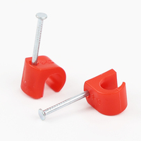 Clip de fixation de câble plat en plastique HNVantar OEM 7 mm pour la gestion des câbles, température de fonctionnement 0-60°C