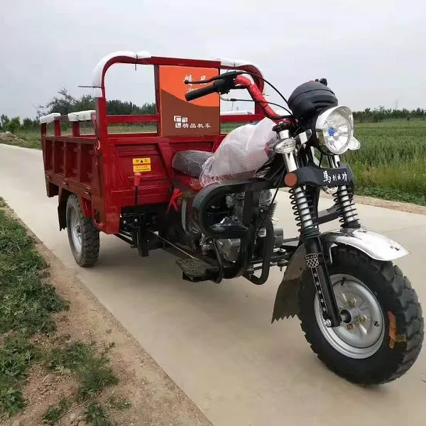 चीन सुपर डिजाइन tricycle 200cc पेट्रोल कार्गो बाइक मोटर चालित तिपहिया साइकिलें 3 पहिया इलेक्ट्रिक पेट्रोल तिपहिया