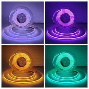 Cuttable RGB COB 810 840LED 14W/M 10mm PCB Flexible LED Strip <b>Rope</b> <b>Light</b> Green Red Blue Yellow Cabinet <b>Lighting</b> - Product Image 2