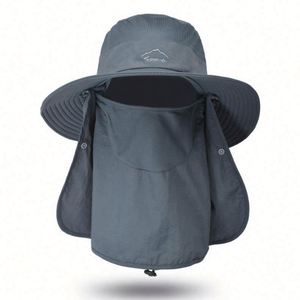 Sombrero de Pescador para Exteriores con Protección Solar, Resistente a los Rayos UV, de Secado Rápido, Plegable e Impermeable, con Cordón - Product Image 5