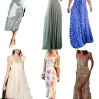 Stok Pakaian Wanita Merek Baru Y Range, Kemasan Campuran. Harga Pasar Grosir Pemasok Bahan Campuran Asal CN/FUJ Campuran