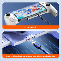 Manette sans fil AB01 pour mobile/iPad, contrôleur de jeu rétractable