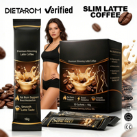 Café instantané amincissant en marque blanche OEM, poudre à action rapide pour la perte de poids, stimulant la cétose, complément alimentaire pour adultes