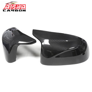 Coque de rétroviseur en carbone véritable AISKA, coque en carbone sèche, rétroviseur à clipser pour BMW X3M F97 X4M F98 X5M F95 X6M X96 X7M - Product Image 4