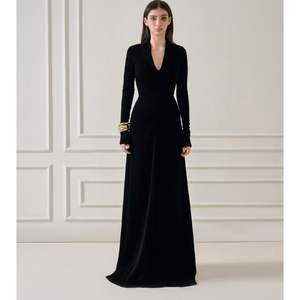 Robe longue élégante 2025 pour femme MARTHA WRAP robe longue robe de soirée pour femme vêtements de printemps à la mode - Product Image 1