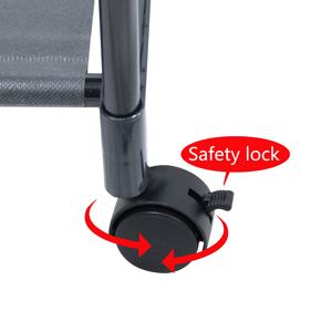 Perchero de tres capas personalizable, polea de suelo, percha móvil multicapa, perchero desmontable independiente moderno Simple - Product Image 4