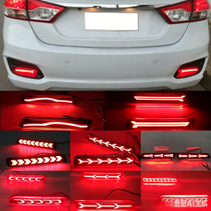 Luz LED para Parachoques Trasero para <span class=keywords><strong>Suzuki</strong></span> Vitara SX4 S-Cross, Lámpara Reflectora de Freno y Niebla - Product Image 1