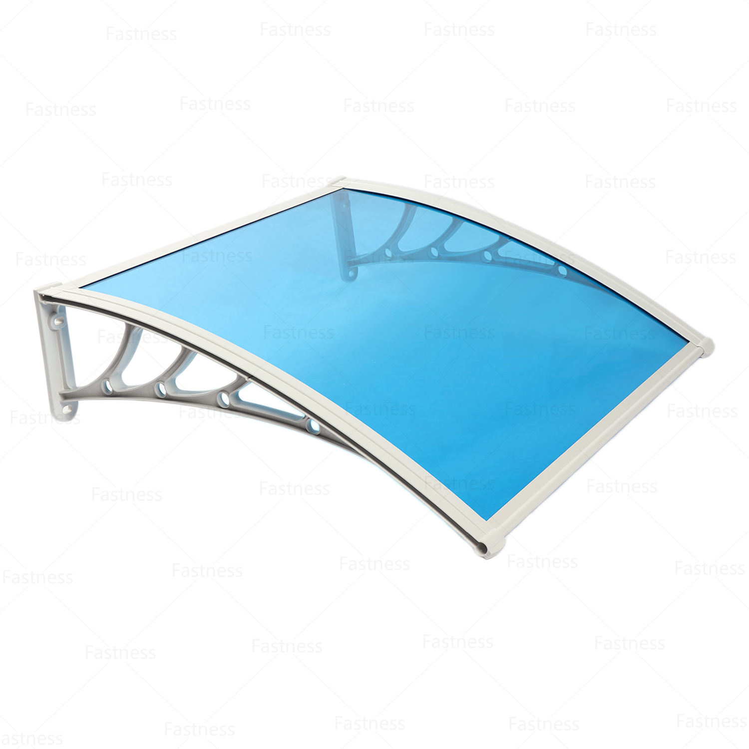 Soporte gris tablero azul