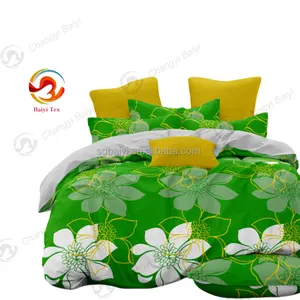 hot sale bright colorful floral new designs bedding sets China supplier wholesale pillowcase duvet cover set cheap price