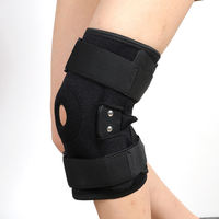 Genouillère rotule ouverte de haute qualité avec stabilisateurs latéraux Support respirant pour une rééducation maximale Soulagement de la douleur au genou