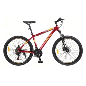 Nova Bicicleta de Montanha com Suspensão Total, Bicicleta de Downhill 20" MTB com Freio a Disco, 18 Velocidades, Quadro de Liga de Alumínio - Product Image 4
