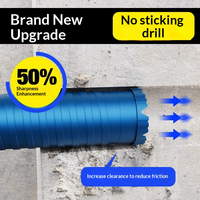 Msw Msw-dcd-300/112 112x300 mm 5 mm -130 mm Broca de diamante para sierra perforadora húmeda con rosca M14 de 50 mm para hormigón