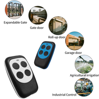 Télécommande universelle sans fil 4 boutons, copieur RF 433Mhz avec apprentissage et code évolutif, plusieurs couleurs au choix, télécommande de clonage