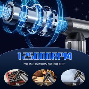 कार कंप्यूटर पोर्ट के लिए मिनी रिचार्जेबल क्लीनर कॉर्डलेस हैंडहेल्ड इलेक्ट्रॉनिक्स कैमरा लेंस समायोज्य एयरफ्लो औद्योगिक एयर डस्टर - Product Image 2