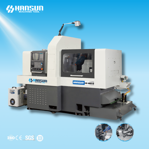 Tour CNC 5 axes haute précision HANSUN à double broche, centre de tournage automatique léger pour usinage automatique 9 - Product Image 1