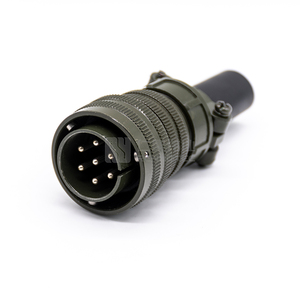CA3106A20-15P <strong>7</strong> Pin Connector Mil Spe Plug Connectors Bayonet Type Waterproof - Product Image 1