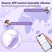 Jouets sexuels pour adultes contrôlés par application, stimulateur clitoridien sans fil pour femmes, vibrateur de poche invisible pour culotte, jeu à distance