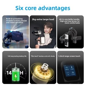 飞宇科技Scorp迷你<span class=keywords><strong>3</strong></span>一体三轴手机无反光镜运动相机万向节稳定器 - Product Image 2