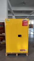 Cabinet de stockage de sécurité conforme NFPA et OSHA de produits chimiques inflammables de 60 gallons de preuve de feu
