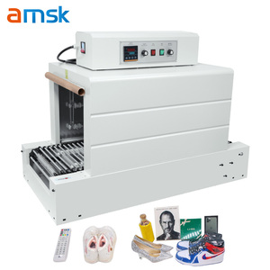 BS-4035 Macchina Automatica a Catena per Etichettatura e Imballaggio Termoretraibile con Film PVC per Bottiglie in Plastica - Product Image 2