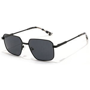Men's Rectangle Metal Frame <b>Sunglasses</b> Mirror Lenses Full Rim Lightweight Casual Style Adult - Product Image 4