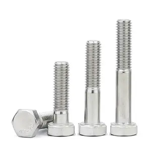 Cheap Wholesale M10-1.5 X 20mm Zinc Plated Hex Head Bolts 3/8"-24 Hex Head Bolts