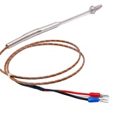 Sensor de Temperatura Tipo Termopar PT100 K N RTD de Fábrica para Controlador de Temperatura PID