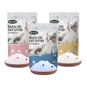 Silicone Cat Litter Sand Filler, Ultra Absorbent, Silica Gel, Clean Blue Crystal, China Factory, easy для Clean, Low Price, Supply