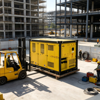 Sistema di Accumulo Energetico Ibrido LFP Containerizzato da 75~150kWh con Energia Solare e Diesel per Backup Off-Grid in Cantieri Remoti e Siti Minerari