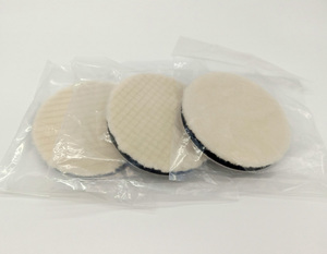 5 pouces tampon de <span class=keywords><strong>laine</strong></span> polisseuse à double <span class=keywords><strong>action</strong></span> de coupe lourde tampon polissage tampons de <span class=keywords><strong>laine</strong></span> 100% <span class=keywords><strong>laine</strong></span> - Product Image 6