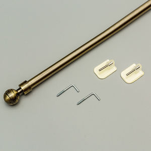 Tringle à rideau réglable de draperie de café de <span class=keywords><strong>prix</strong></span> bas, nouvelle tringle de fenêtre décorative de conception, ensemble de tringles à rideaux de café - Product Image 2