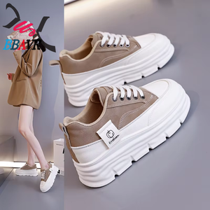 Mocasines de Invierno para Mujer, con Plataforma, Transpirables, Resistentes al Desgaste, Versátiles, Estilo Juvenil - Product Image 6